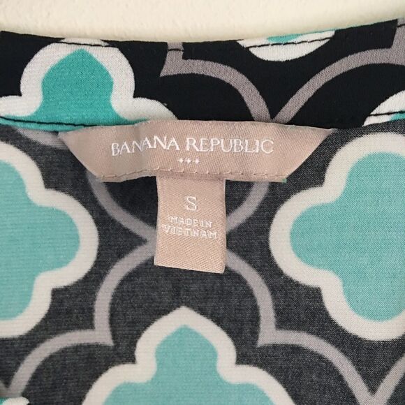 Banana Republic patterned dress | Size Small - Picture 3 of 6